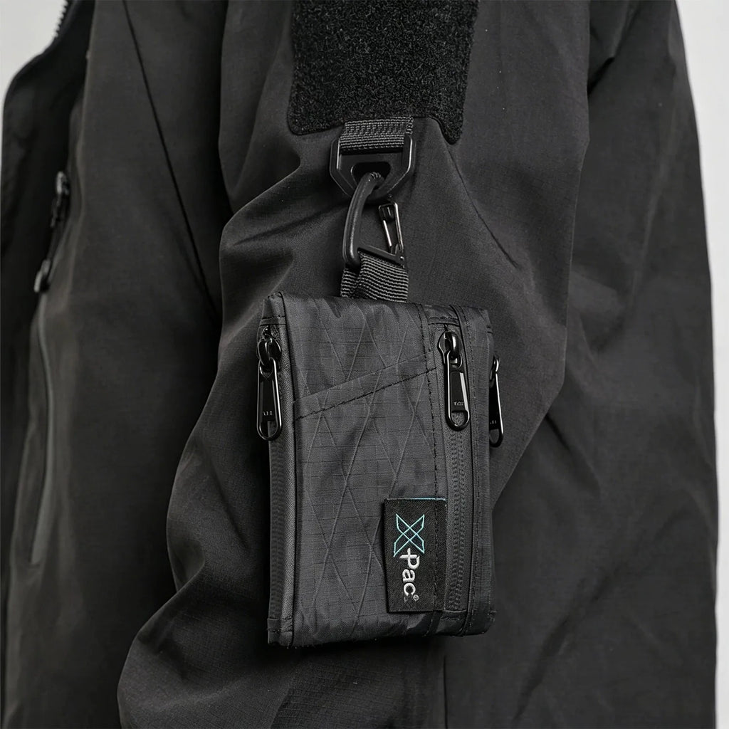 Durable Waterproof X-Pac Card Holder & Earbuds Organizer Pouch