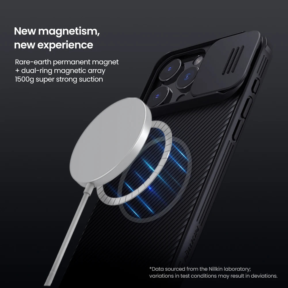 Nillkin CamShield Pro Magnetic Case for iPhone 16 - Ultimate Protection