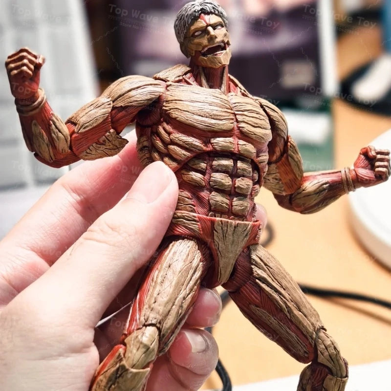 Eren Jaeger 6-Inch Action Figure - Ultra Flexible & Poseable Toy