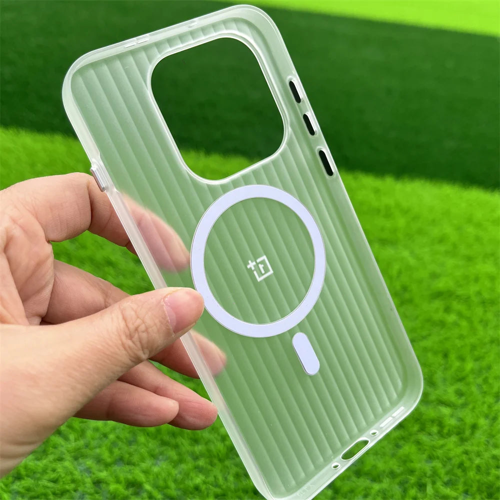 OnePlus Luxury Slim Matte Clear Case for 13, 15, and ACE Series
