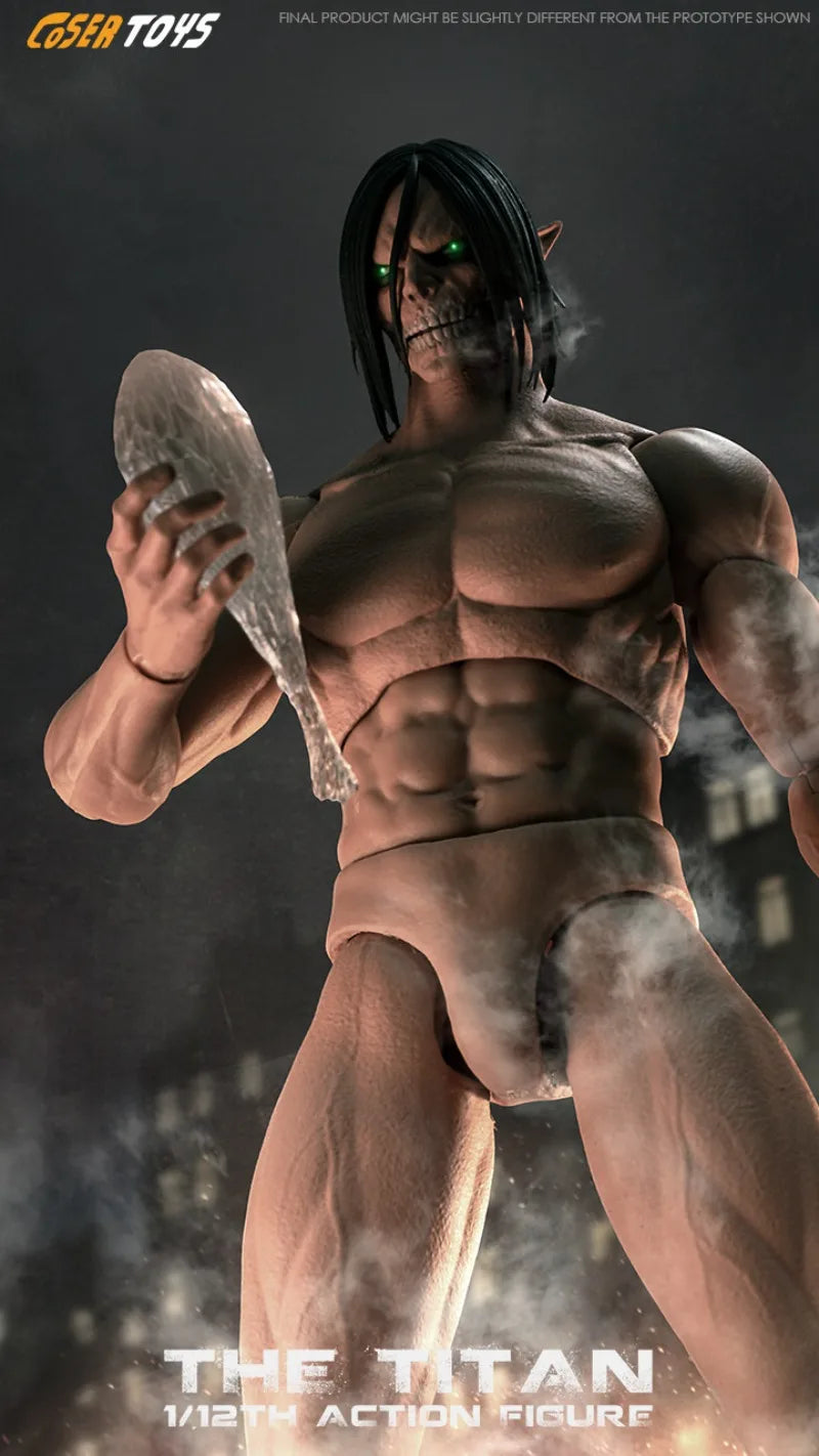 Coser Toys 1/12 Male Soldier Action Figure - Moveable Mouth & Accessories