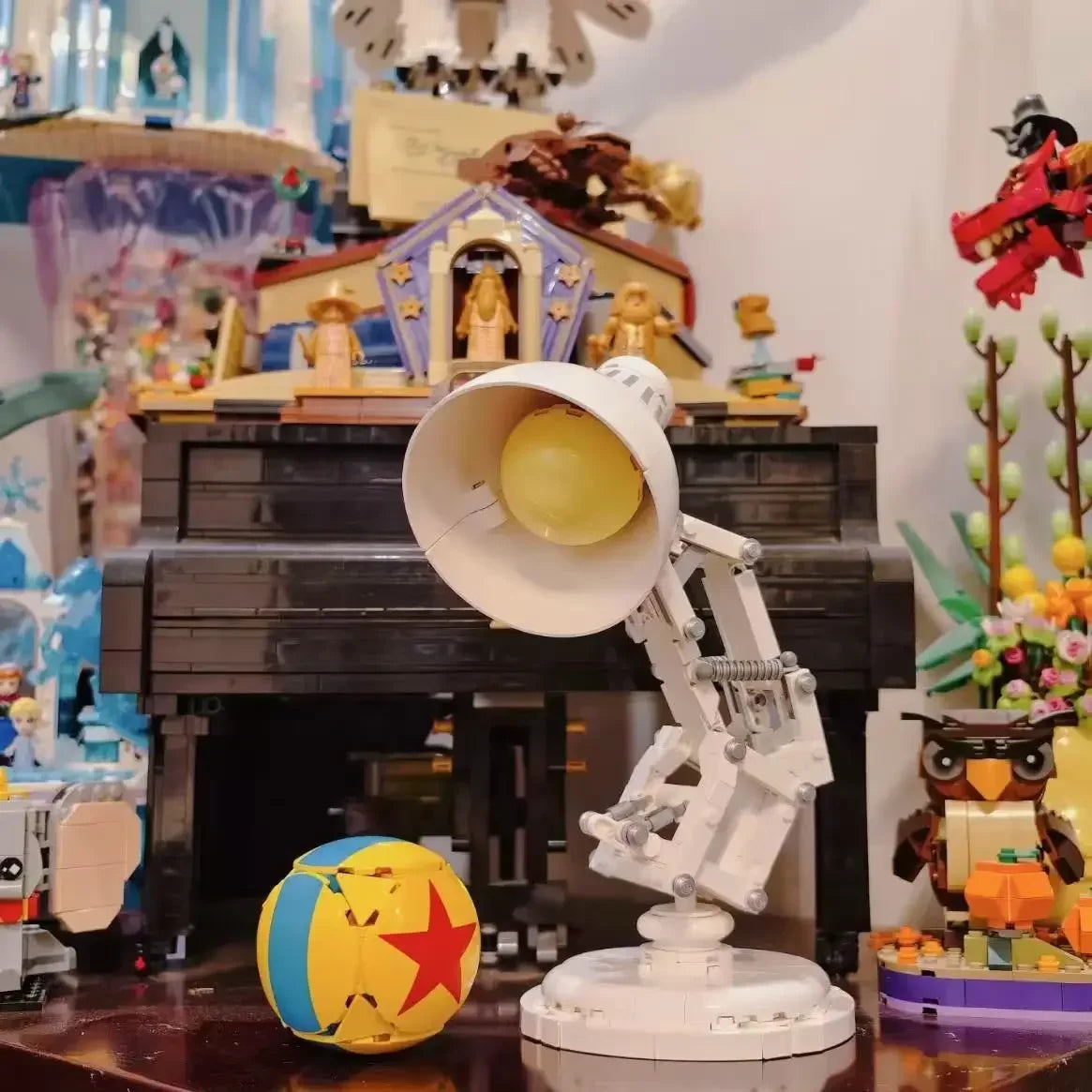 Creative Lamp Building Blocks Set - Ideal Home Decor Gift