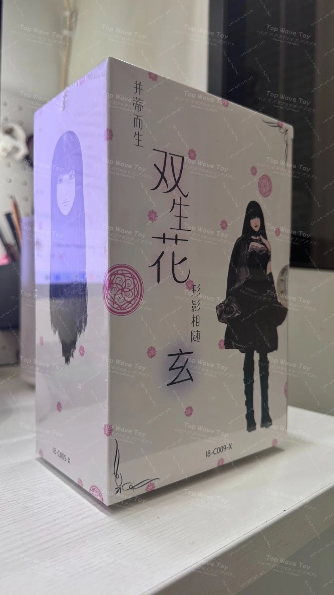 I8TOYS 1/6 Twin-flowered Yue Xuan Head Sculpt & Dress Set for Action Figures