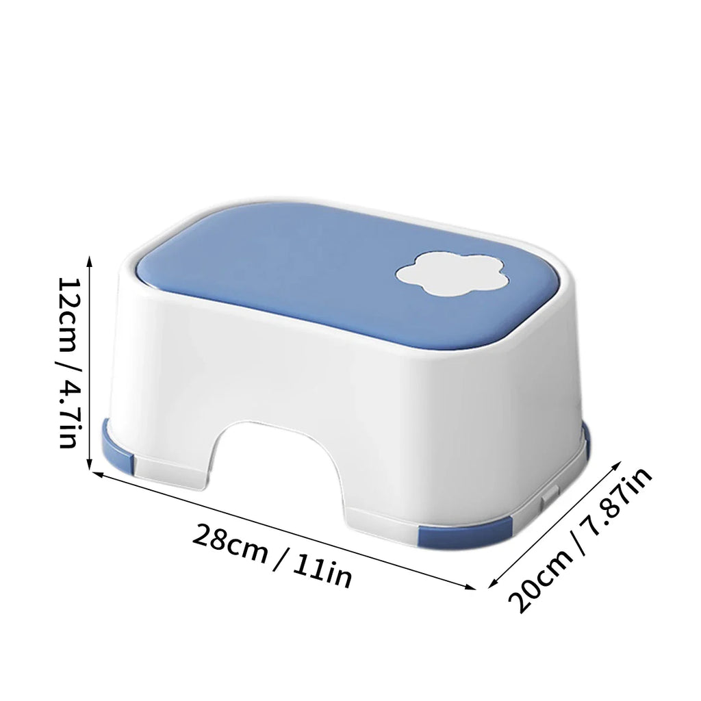 WORTHBUY Non-Slip Step Stool for Kids - Safe & Durable Design