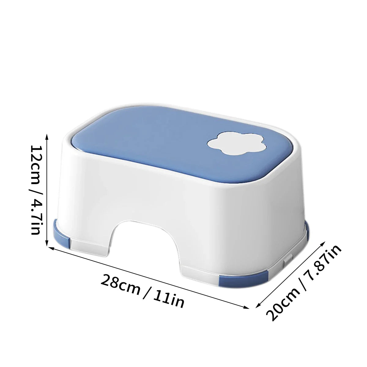 Safe & Sturdy Non-Slip Step Stool for Kids' Potty Training