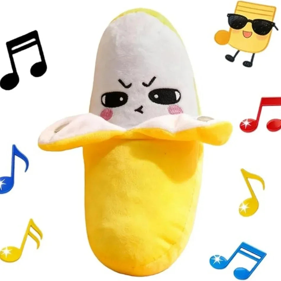 Interactive Musical Carrot Plush Toy for Parent-Child Fun