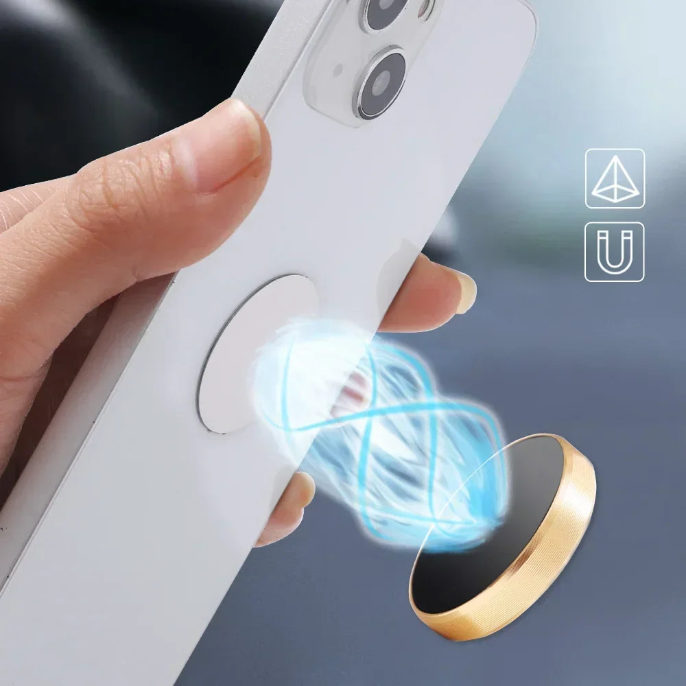 Universal Magnetic Metal Plate for Car Phone Holders - 1/20 Pcs