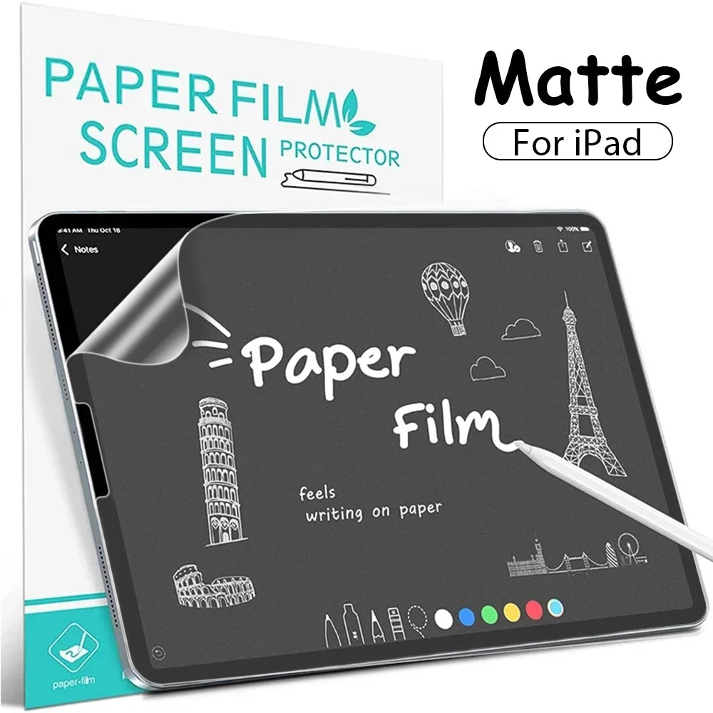 Matte Screen Protector for iPad Air & Pro - Scratch-Resistant & Anti-Glare