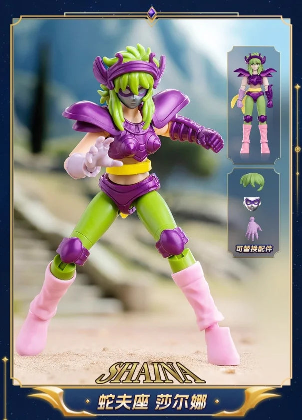 Blokees Saint Seiya Galaxy V2 Action Figures - Iconic Anime Collectibles