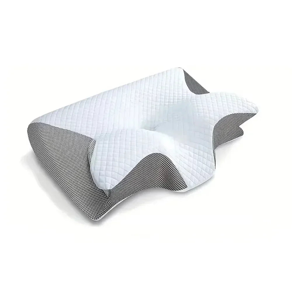 Ergonomic Memory Foam Pillow for Neck Pain Relief & Comfort