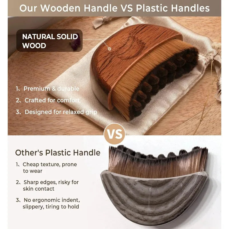 Lymphatic Drainage Face Massager - Sculpting Guasha Brush