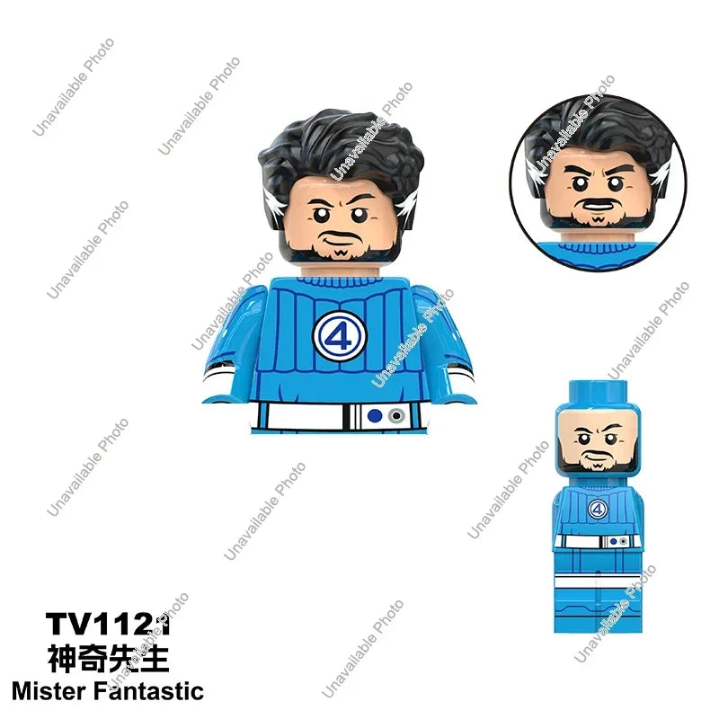 Hot Toys Mini Building Blocks Superhero Figures - Fun for All Ages