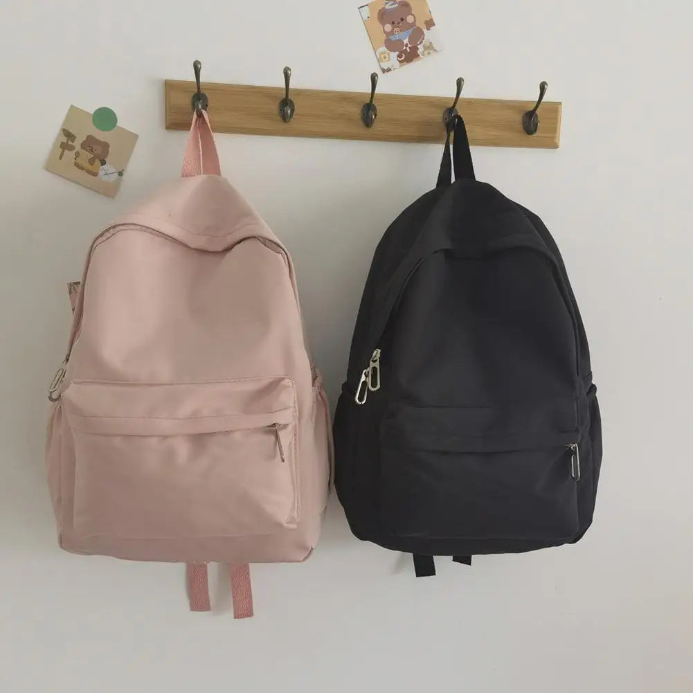 Stylish Women's Nylon Backpack - Large Capacity & Fashionable Design