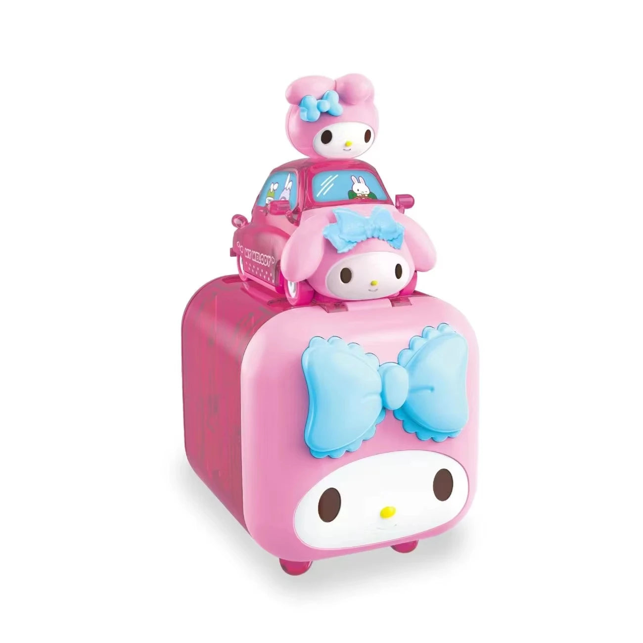 Kawaii Sanrio Character Car Toy Figure - Collectible Blind Box