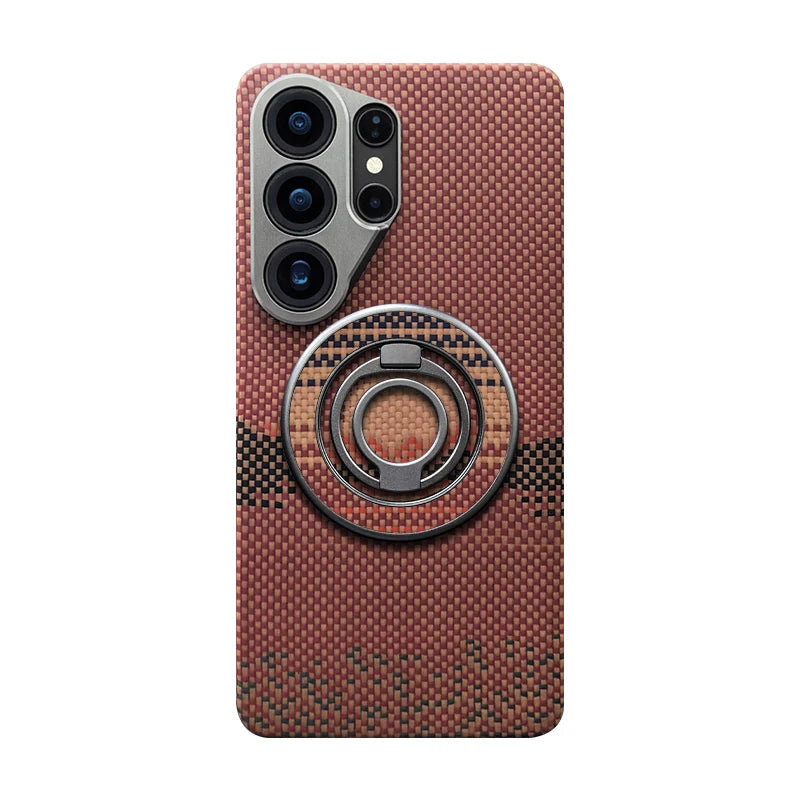 Slim Carbon Fiber Case for Samsung Galaxy S26 Ultra - Honeycomb Finish