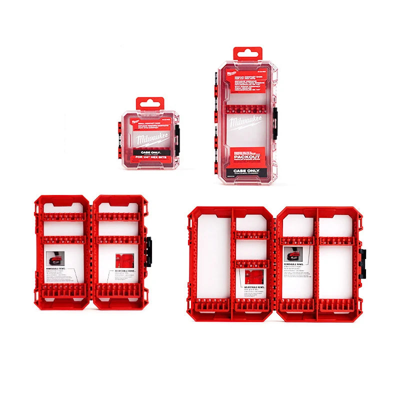 Milwaukee Customizable Storage Case for Impact Driver Accessories