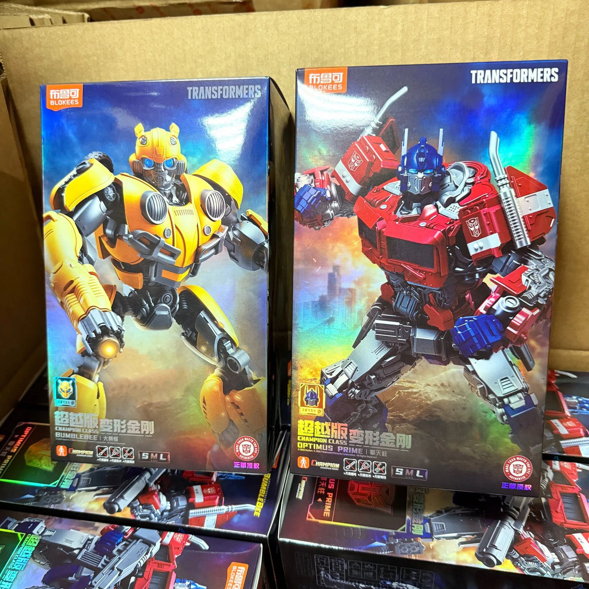 Blokees Champion Class Transformers Bumblebee Movie Action Figures