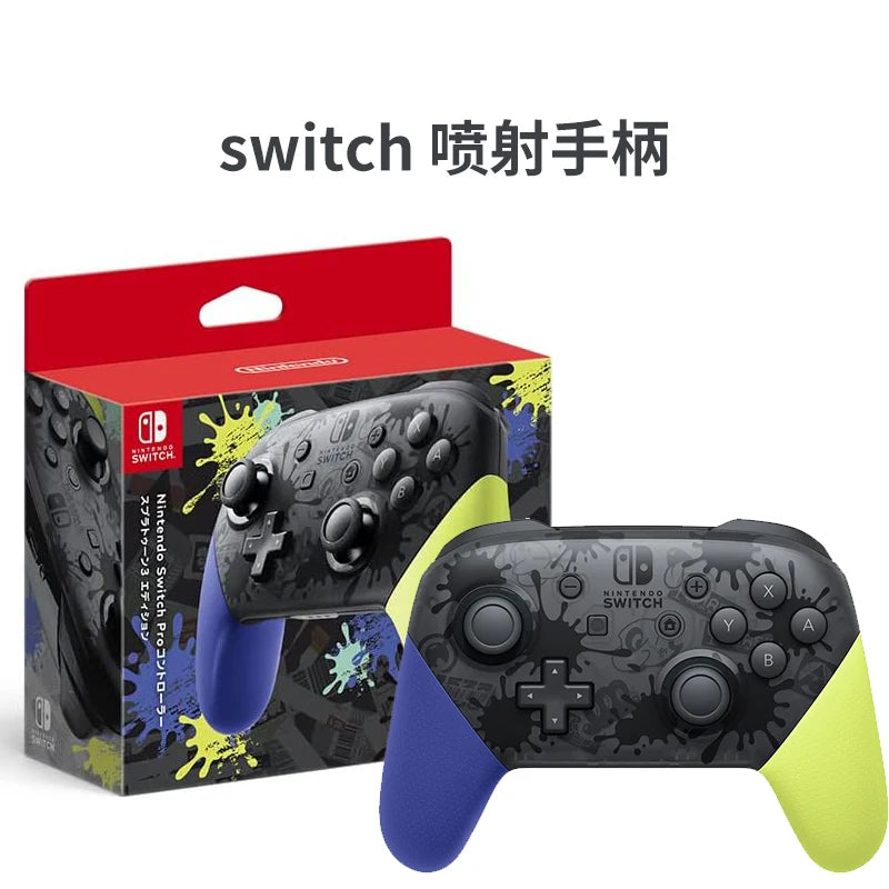 Nintendo Switch Wireless Bluetooth Game Controller - Xenoblade & Splatoon Designs