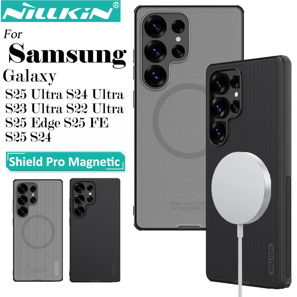 Nillkin Magnetic Case for Samsung Galaxy S25 Ultra - Ultimate Frosted Protection