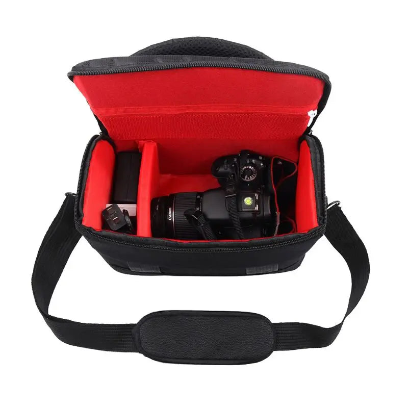 Waterproof Nylon Camera Shoulder Bag for DSLR & Mirrorless Cameras