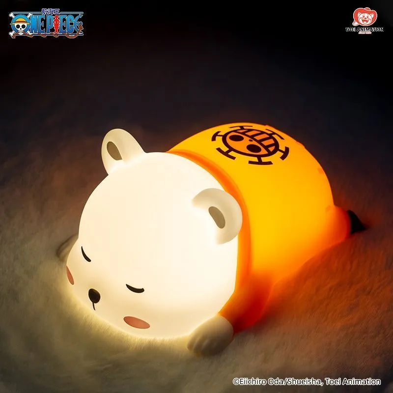 Charming Anime Character Night Light - Magnetic Control Moon Lamp