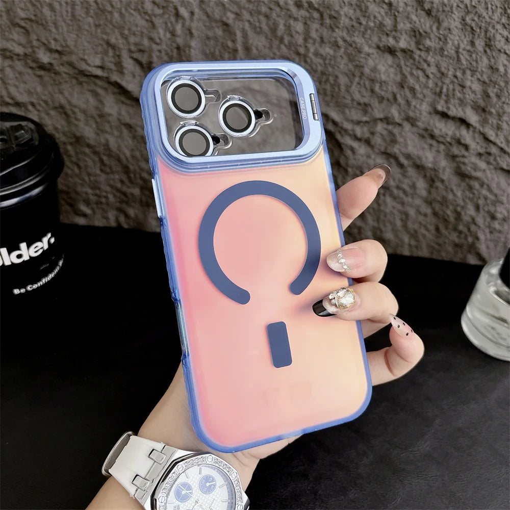 Color-Changing MagSafe Invisible Holder Case for iPhone 17 Pro Max