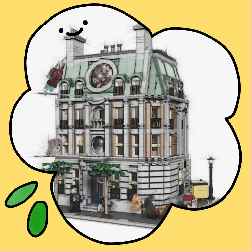 Creative Architectural Puzzle Toy for Kids Aged 5+, Brain-Boosting Fun