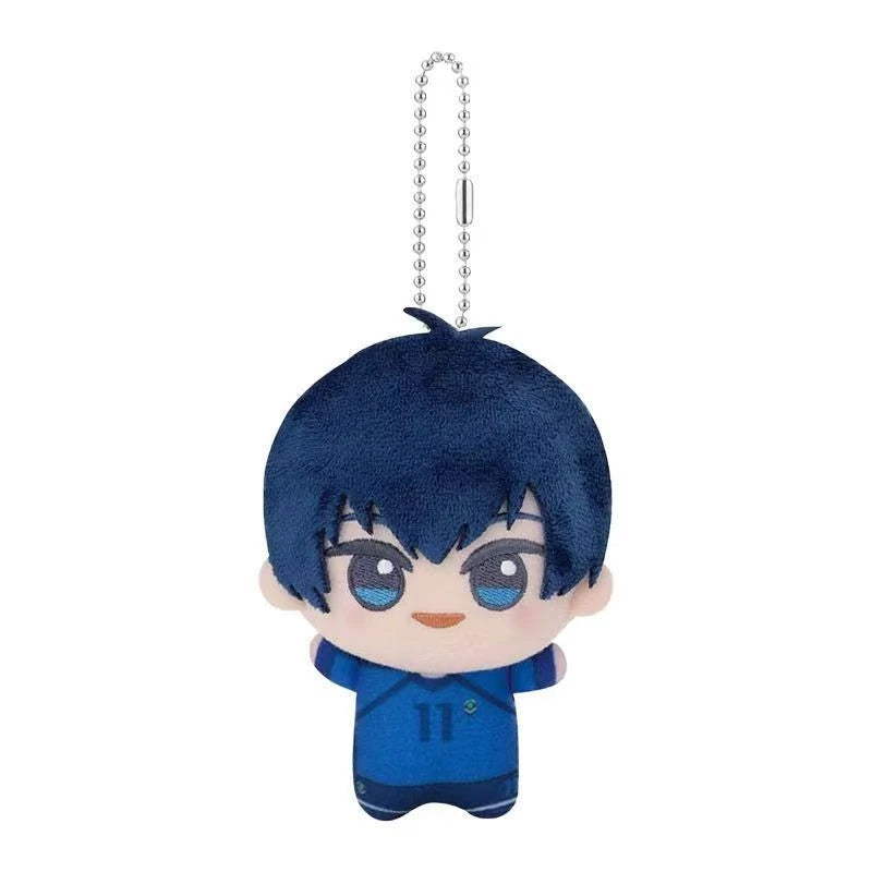Blue Lock Hiori You Isagi Yoichi Cosplay Plush Doll & Keychain Charm