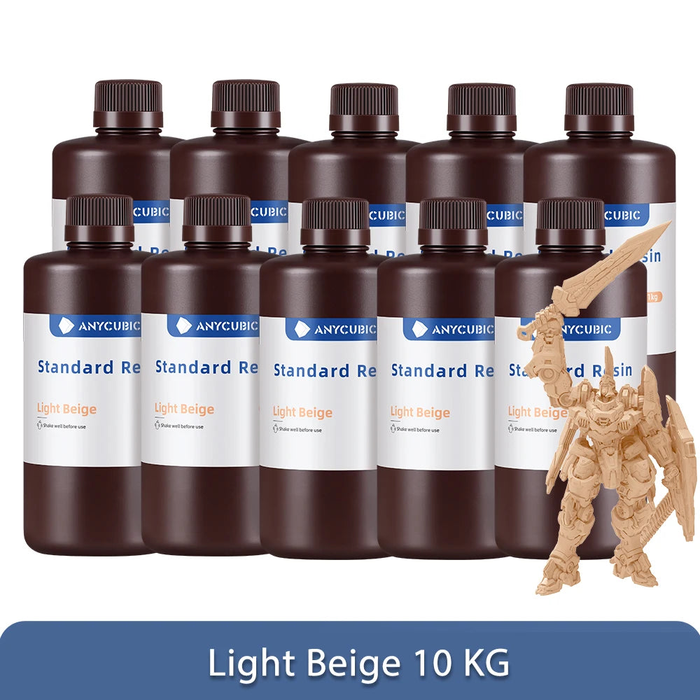 ANYCUBIC 405nm UV Resin for 3D Printing - High Precision & Fast Curing