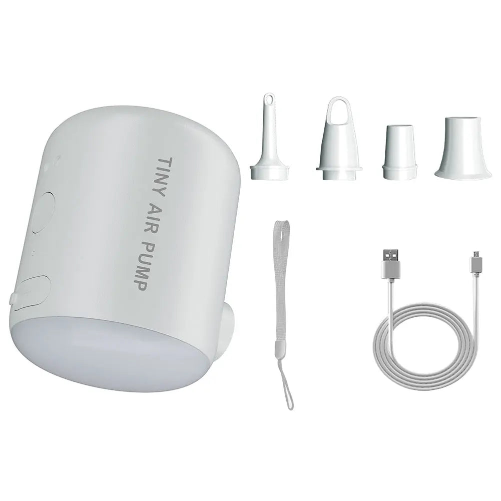 4000Pa Portable Wireless Air Pump - Rechargeable Inflator & Lantern