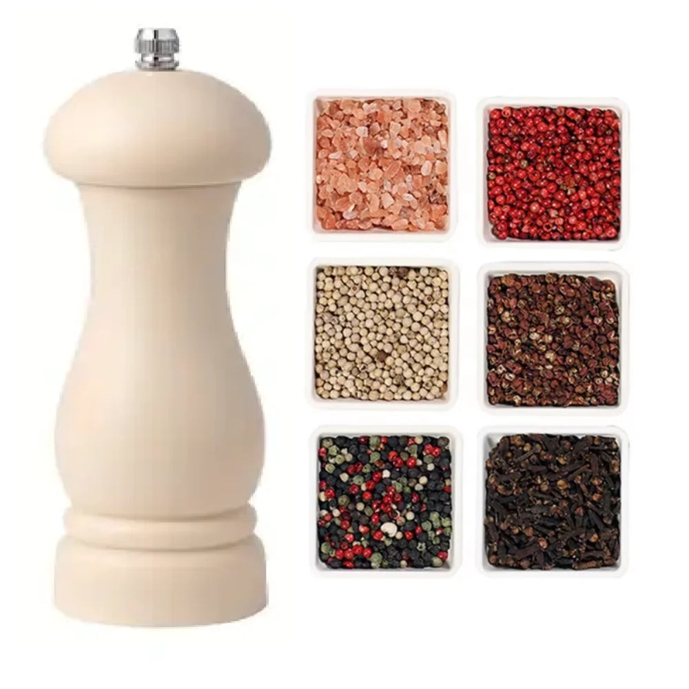 Adjustable Pepper & Salt Grinder - Elegant & Durable Design