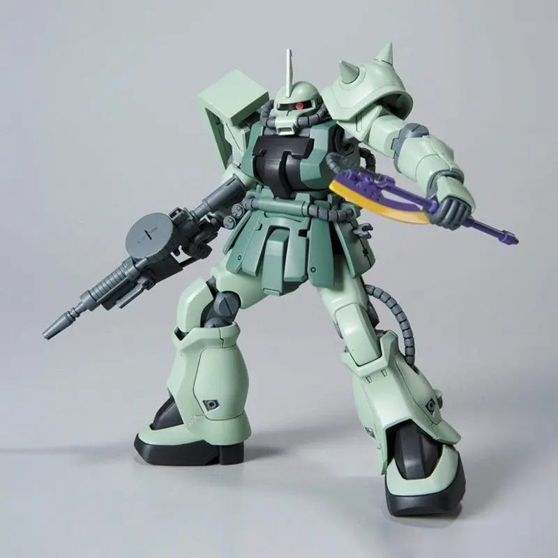 Bandai HGUC 1/144 Zaku MS-06F2 Model Kit - Anime Gundam Action Figure