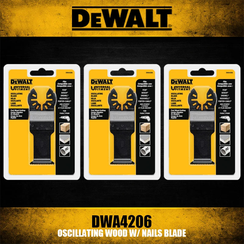 DEWALT Oscillating Wood/Nails Blade - Precision Cutting and Durability