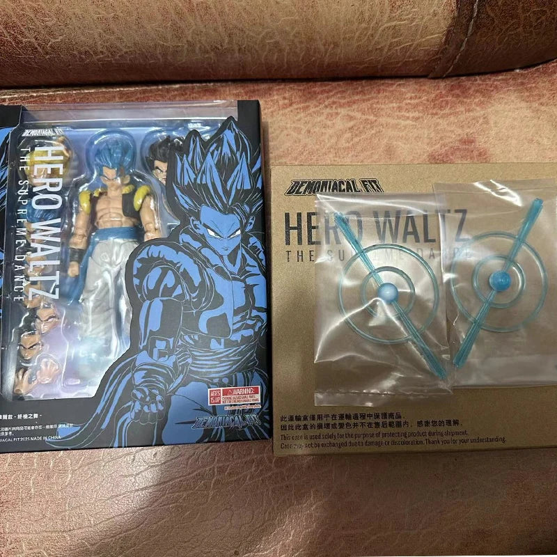 Demoniacal Fit Gogeta Figure - Super Saiyan Blue Action Model