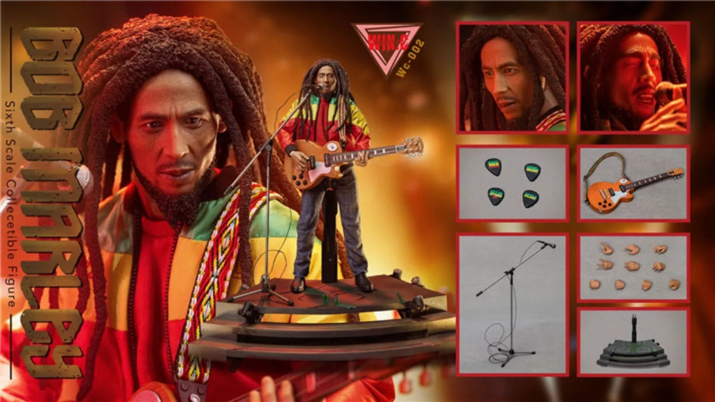1/6 Bob Marley Action Figure - Stunningly Detailed Collectible Model