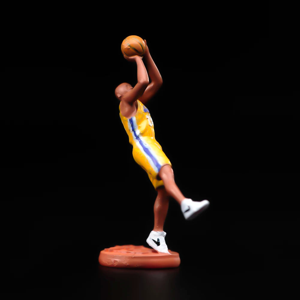 1/64 Handmade Basketball Star Figure - Perfect for Car Decor & Gifts