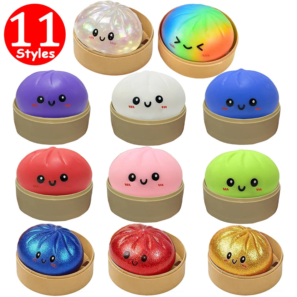 Giant Dumpling Squeeze Toy - Fun Decompression Fidget Toy