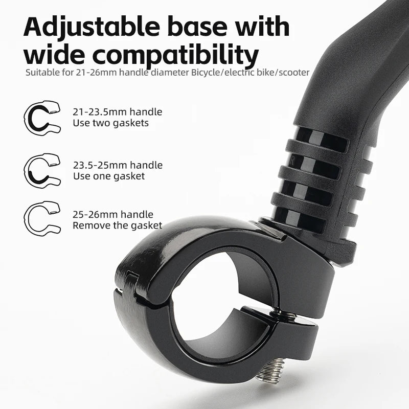 ROCKBROS Universal Bicycle Rearview Mirror - Enhance Your Cycling Safety