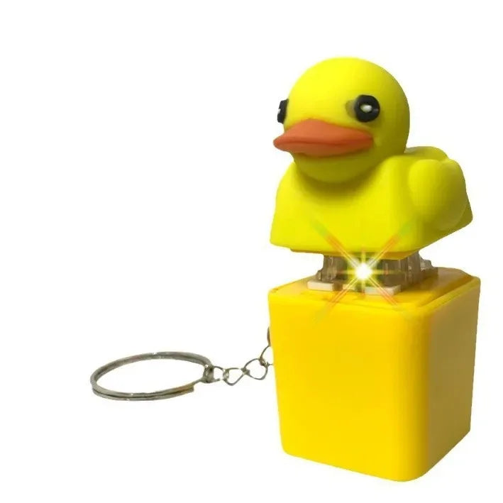 Frog Keychain with Sound & LED Lights - Fun Stress Relief Gadget