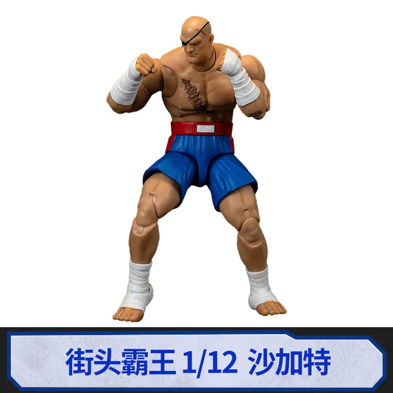 Street Fighter 6 Blanka, Sagat & Vega Action Figures - Collectible Set