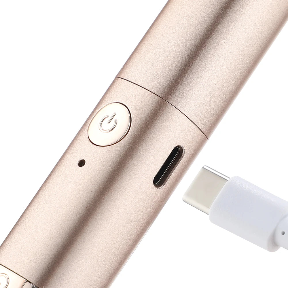 2-in-1 Heated Eyelash Curler & Eyebrow Trimmer - Quick & Easy Styling