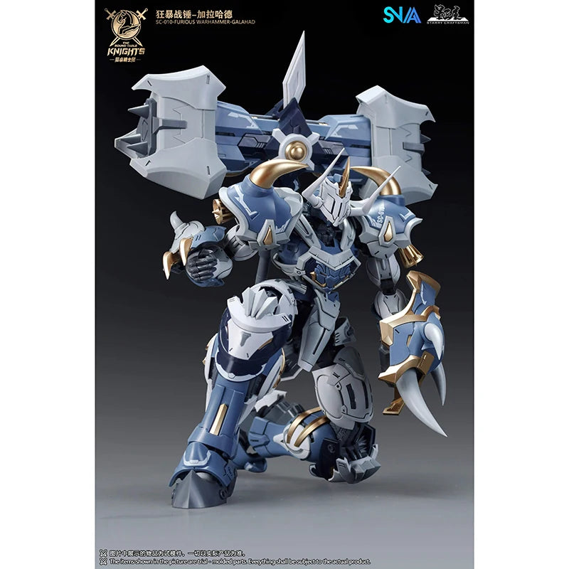 Snaa Furious Hammer Galahad Action Figure - Knights of the Round Table