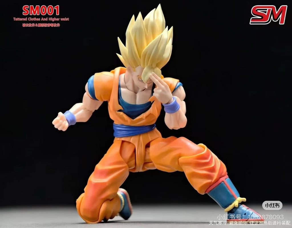 Super Saiyan Son Goku 3.0 Head Sculpt - Premium Dragon Ball Accessory
