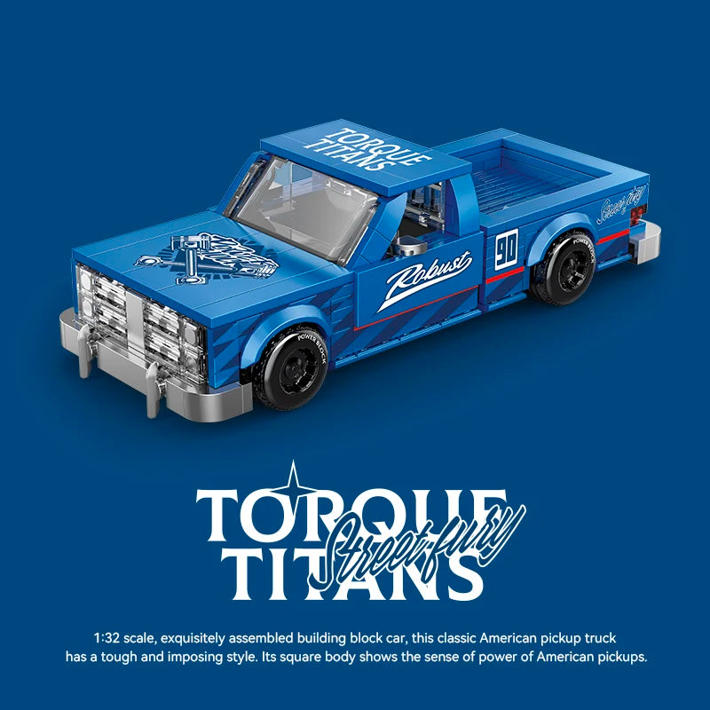 MOULD KING Technical Pickup Truck Building Blocks Model for Kids