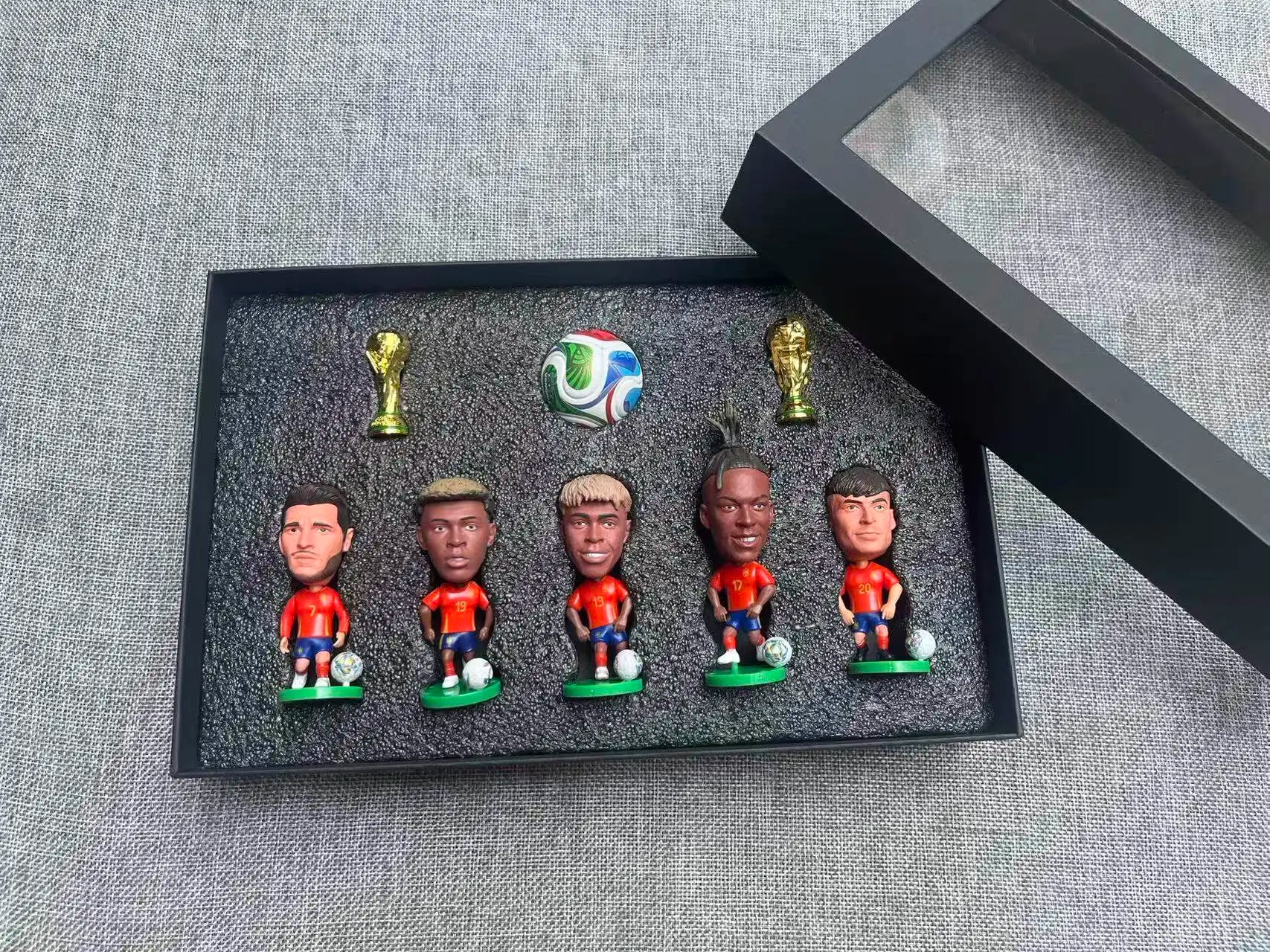 2026 World Football Model Set - Mini Commemorative Ornament for Fans
