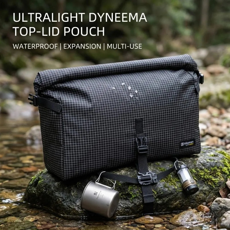HIKEMAN Ultralight Dyneema Waterproof Backpack Expansion Pouch