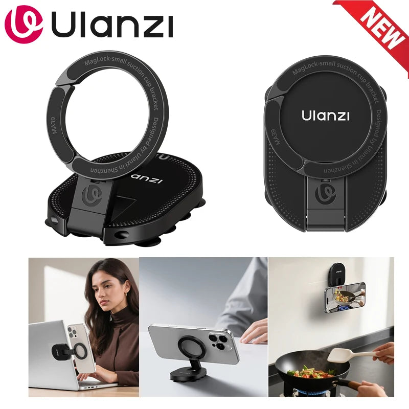 Ulanzi MA39 Magnetic Smartphone Desktop Stand - Versatile & Portable