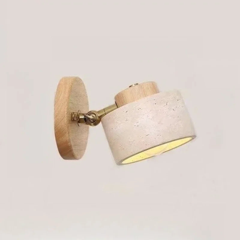 Wabi-Sabi Wall Lamp - Modern Rotatable Design for Elegant Lighting