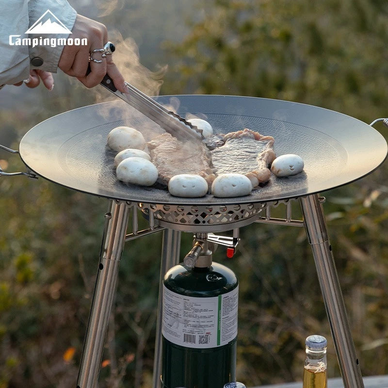 CAMPINGMOON PG-4 Windproof Lightweight Propane Camping Stove