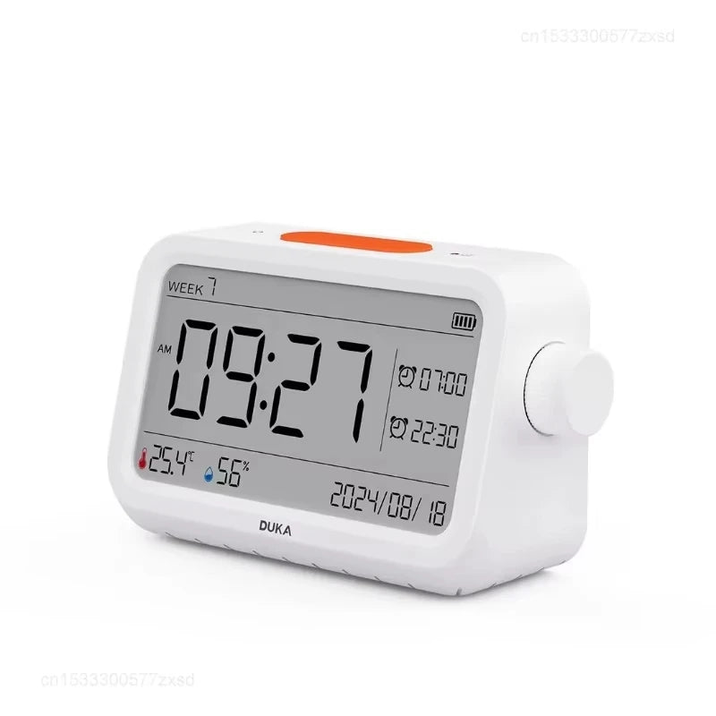DUKA MT2 Multi-Function Thermohygrometer & Alarm Clock for Home